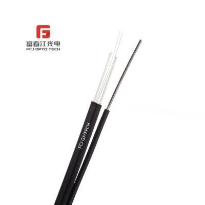 Lower Price All Dielectric 1/2/4 Cores Fibers Drop (GJYXFCH) FTTH Fiber Optic Cable
