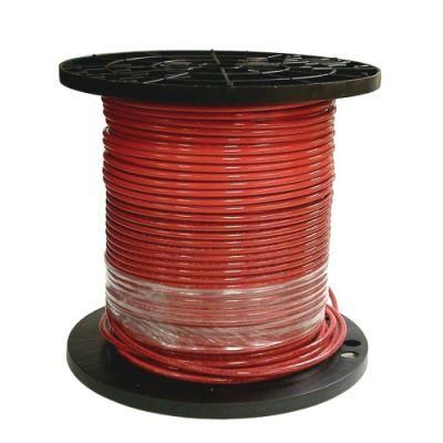 T90 Awm 300V VW-1 18 AWG Single Core PVC Insulated Stranded Copper Electric Housing Wire