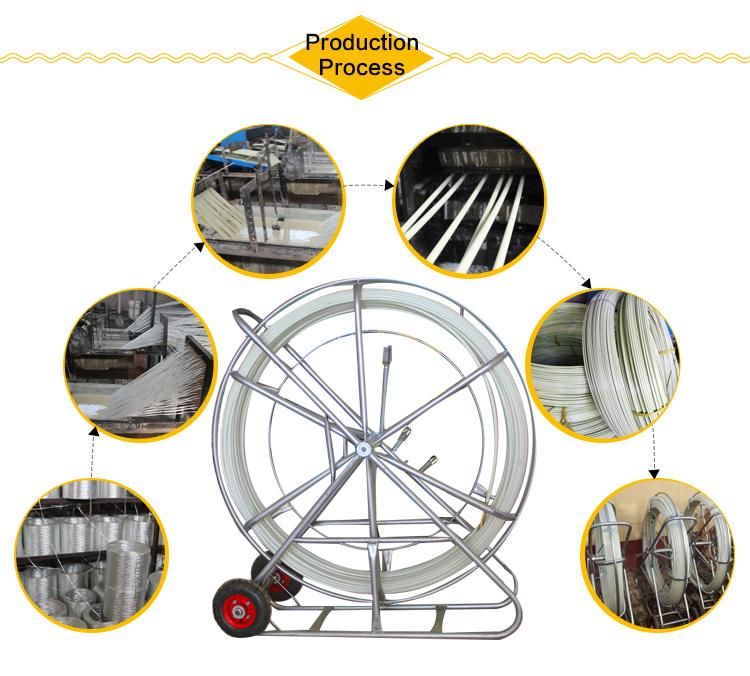 12mm*250m Cable Release Fiberglass FRP Duct Rodder