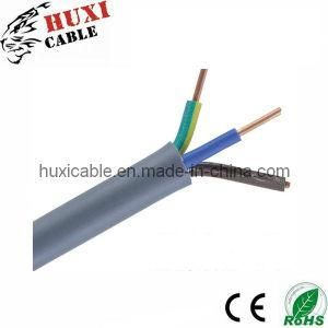 Three Core Solid Flat Copper Electric Cable