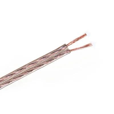 Transparent 24AWG Clear Speaker Parallel Cable