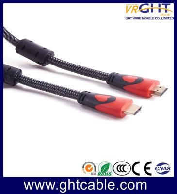 High Quality HDMI Cable with Nylon Braiding PVC 14+1 19+1