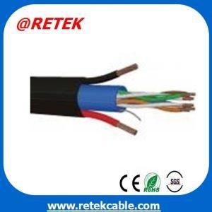 FTP Cat5e+2 Core Power Composite CCTV Cable