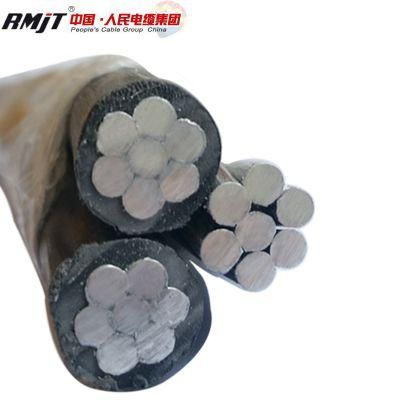 Low Voltage Aluminium Conductor XLPE Insulation Overhead ABC Aerial Bundled Cable