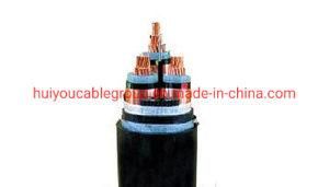AWG 4/0 Cu Core Armored Suitable for Transmission Electricity Mv Power Cable