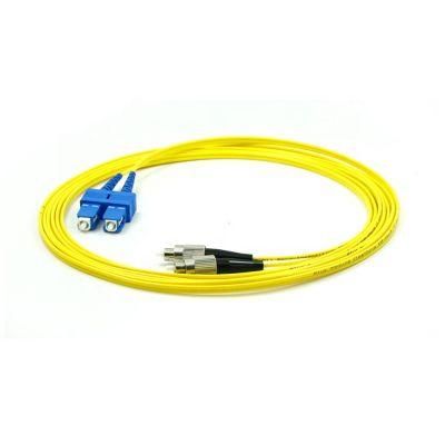China Factory Simplex Sc / APC to Sc/APC OS2 Single Mode Patch Cord Fiber Optic Cable