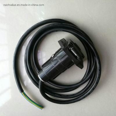 Premium Quality Trailer Wire Harness with 7 Pole Trailer Plug &amp; Fuse Holder for Trailer Wiring Harness Assembly