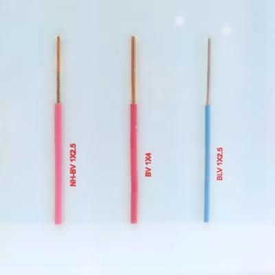 Electrical Copper Wire, PVC Insulated Electric Building Wire for Construction.