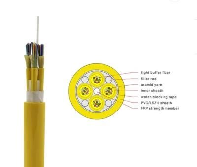 Gjbfjv Fiber Optic 1 Core 1km 2km 3km Plywood Drum FTTH Drop Cable Single Mode Indoor Fiber Optic Cable