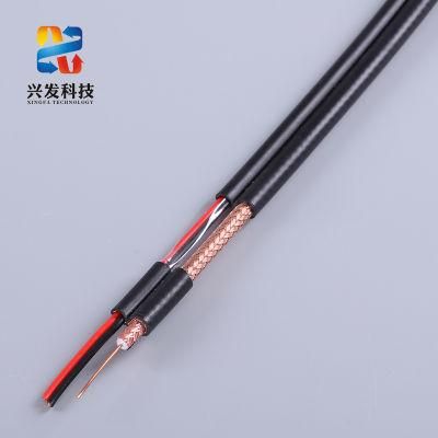 CATV &amp; CCTV Communication 75 Ohm Coaxial Cable Rg59 Siamese Cable