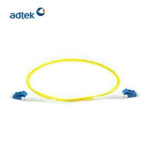 LC Uniboot 2.0mm 9/125 Sm 3m PVC/LSZH Yellow Fiber Optic Patch Cord /Fiber Jumber