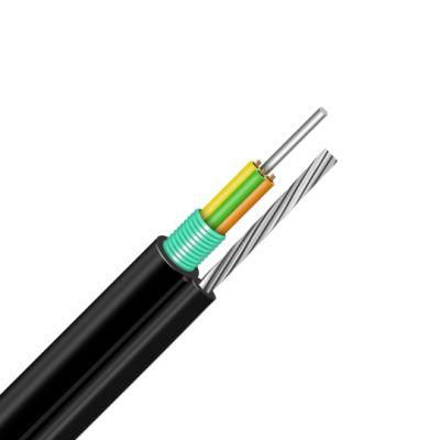 China Factory Supply Fiber Optical Cable GYTC8S 24 Core G652D Outdoor with Messenger Armoured Fiber Optic Cable