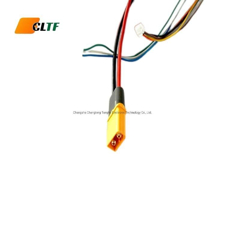 Manufacture Assembled Battery Cable 2 Pin Connector Wire Harness