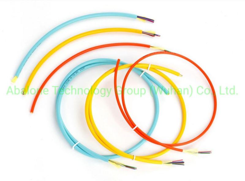 OEM & ODM Optical Fibre Cable LSZH Red, Blue, Customised Color G657A2, G652D, Om1, Om2. Om3. Om4. Om5