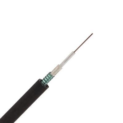 Central Loose Tube Uni-Tube 2 4 6 8 Cores Outdoor Optical Cable Gyxts (Non Steel Wires Armored Type)