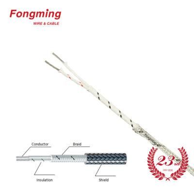 Fiberglass Braided FEP Insulated Thermocouple Shield Wire