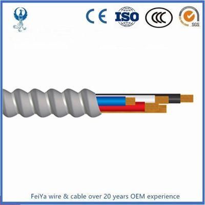 Thhn/Thwn-2, PVC/Nylon, Green Insulated Ground, 600 V, Copper Mc Cable