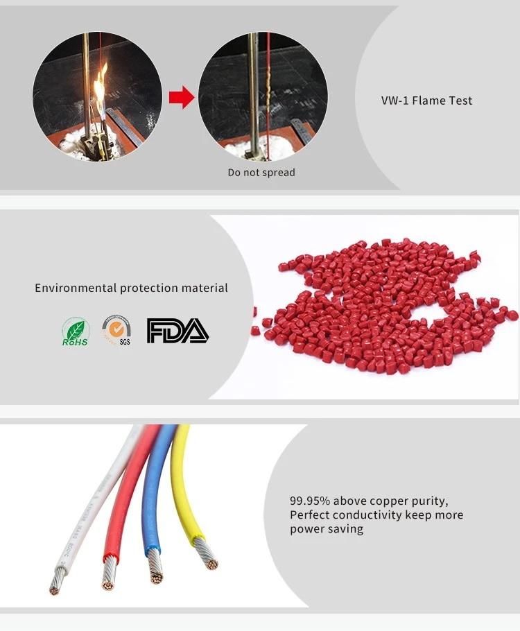 Flexible Tinned Copper Silicone Wire Cable