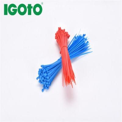 PA66 Plastic Cable Resistance Nylon Cable Ties Wraps Self Locking Plastic Cable Zip Ties