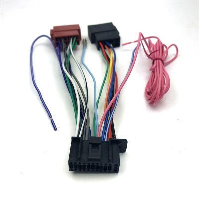 Professional Facoty Custom 22 Pin Kenwood ISO Wire Harness for Car Radio Stereo System