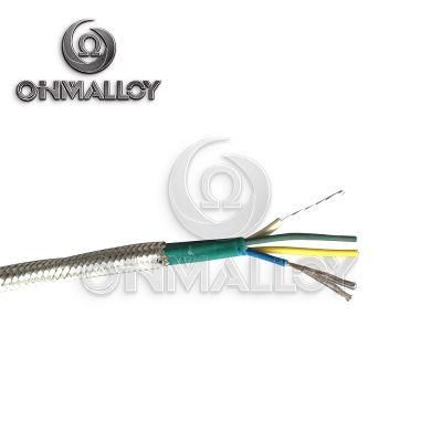 4X24AWG Type J Thermocuple Cable Fiberglasss Insolation with Stainless Steel Braid Shield