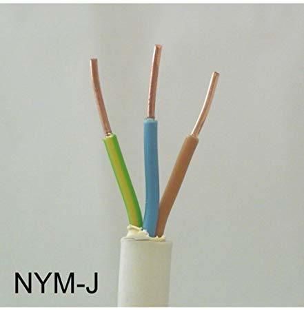 3 Core Nym-J 3X2, 5 PVC Installation Power Supply Cable