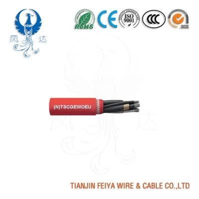 (N) Tscgewoeu Medium Voltage Reeling Cable with Fiber Optics Mining Cable for Connection of Large Mobile Equipment