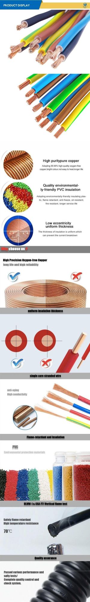 Heatproof Red Ultra Flexible Stranded 300V 12AWG 14AWG 16AWG 22AWG PVC Wire Cable