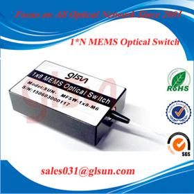 Mems 1xn Optic Switch/ 1X8 Mems Switch/Fiber Opto Switch/ High Switching Speed