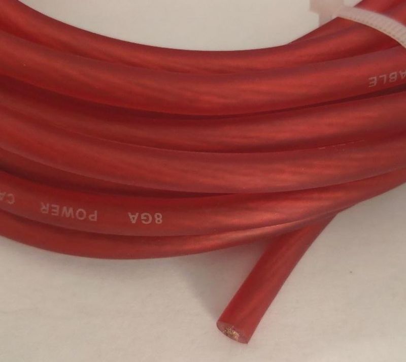 High Quality OFC Insulated Car Audio Power Cable