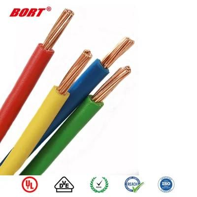 Fe Insulated Bare Copper Lead Halogen Free Wire UL10603
