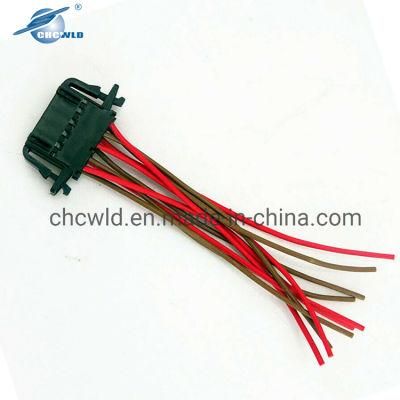 Booster Wire Harness Car Seat Adjust Switch Plug Wiring Harness 6-Pin for Audi A3 A4 A6 Tt VW Golf Mk5 6