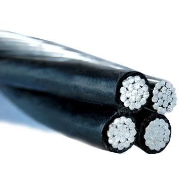 Quadruplex Service Drop Aluminum Conductor Aerial Bunched Cable