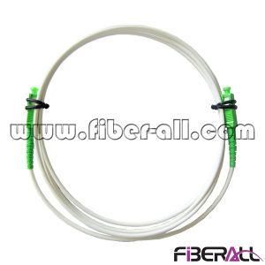 G657b3 Bending Insensitive Fiber Optic Patch Cord Sc/APC-Sc/APC White