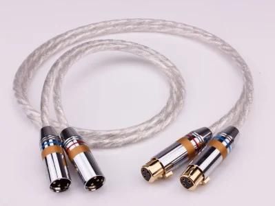Braided XLR Male to XLR Female Microphone Cable