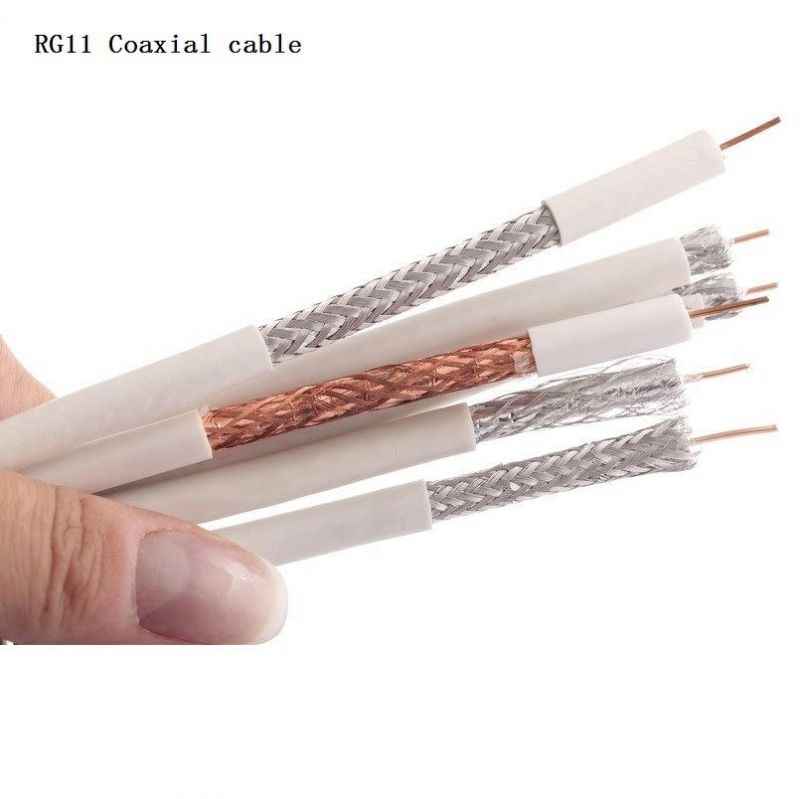 Double Wire RG6 Coaxial Cable/Computer Cable/ Data Cable/Rg59/RG6/Rg11 Cable