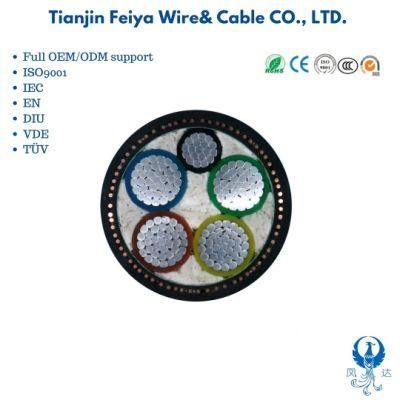 Cable U1000 R 2V Yjlv Yjlv32 Na2xy/Na2xry Low Voltage 5 Core Armoured Power Cable