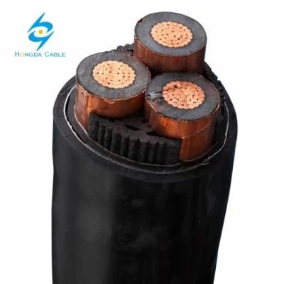 600/1000V XLPE Insulated, PVC Sheathed, Double Steel Tape Armoured 3 Cores Power Cable