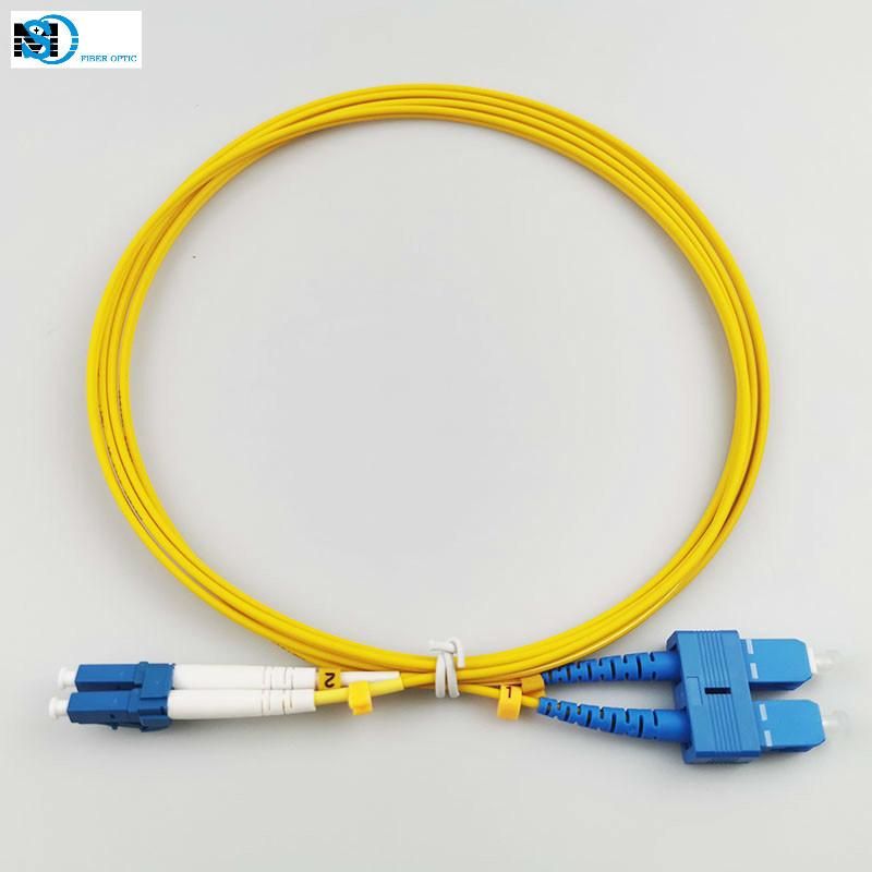 LSZH LC/Upc-Sc/Upc Single-Mode Duplex Optical Patch Cord