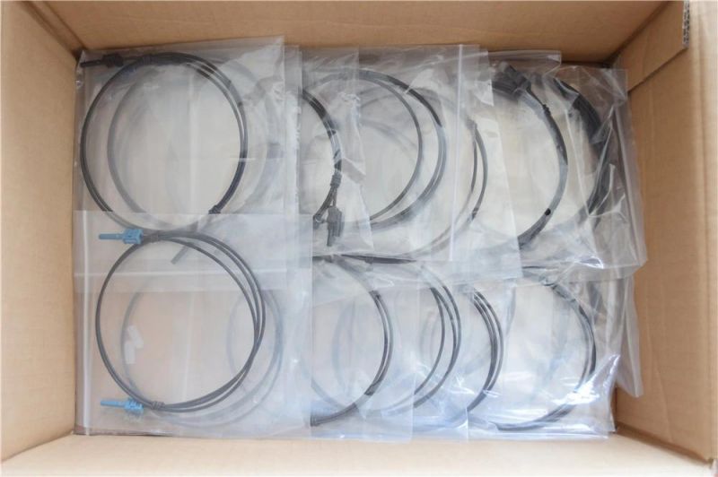 Customized Smi Connector General Purpose POF Fiber Patch Cord Plastic Fiber Optic Jumper