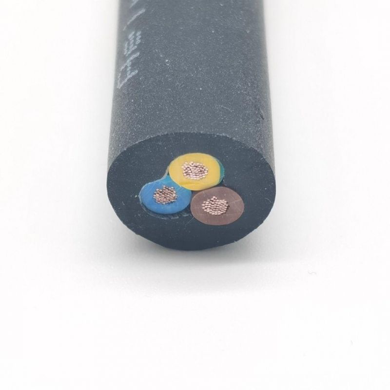 CE Certified 300/500V H05rnh2-F Cable Epr Insulated Csp Sheated Cable