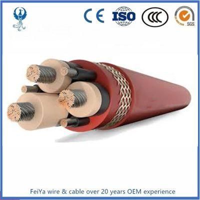 Hxcrane-Fd-PUR Flexible Cranes Cable Drum-Reeling Cable Round Pendant Cable