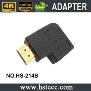 High Quality Right Angle HDMI Adapter for HDTV, Evd