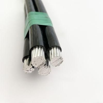 Aerial Bundled Cable Quadruplex Cores IEC Standard Four Cores
