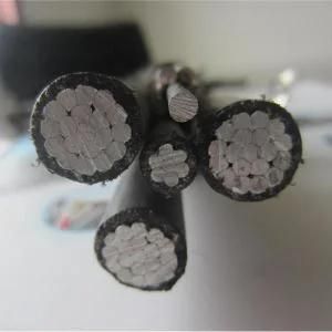 Low Voltage Twisted-Pair 4 Core XLPE Insulated Aluminum LV-ABC 4X50 Cable
