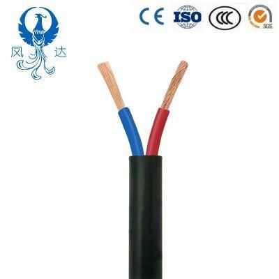 Copper Wire Extension Cord Us Rubber 3 Core Cable for Kitchen Appliance Electrical Wire/Cable for Home Use/ House Wire Cables
