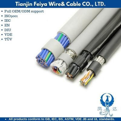 PVC H05vvf Copper Core Epr Insulated Thermoplastic Elastomer Sheathed Severe Cold Resistant Twisted Wind Power Flexible Aluminium Cable