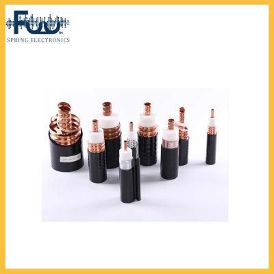 Copper Tube RF Coaxial Cable, 1/2, 1/2flex, 1/4, 3/8, 7/8 RF Feeder Cable for Communication