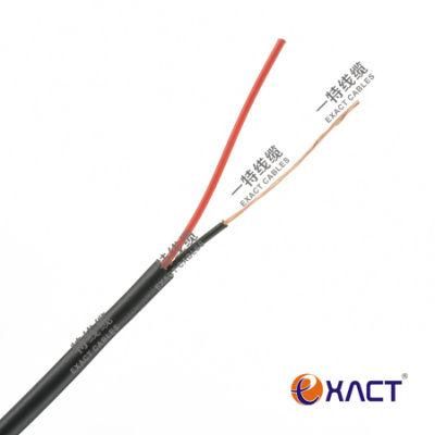 2x0.22mm2 Unshielded Stranded TCCAM conductor LSOH Insulation and Jacket CPR Eca Alarm Cable Signal Cable Control Cable