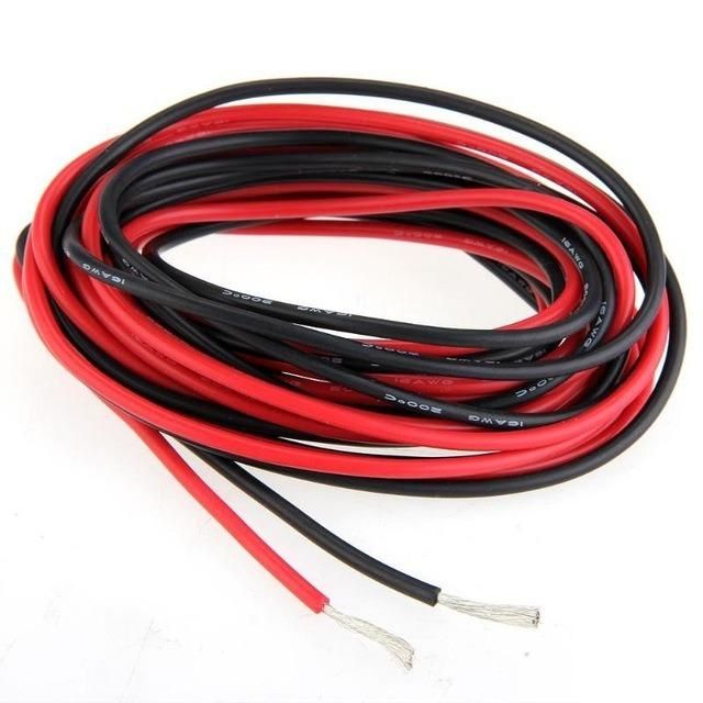 8/10/12/14/16/18/20/22/24/30 AWG Various Colours Flexible Silicone Wire Cable